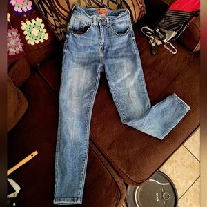 Butt, I Love You Wax skinny jeans